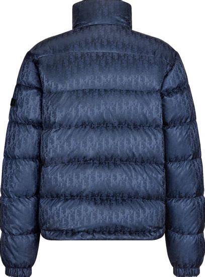 dior puffer navy|dior oblique puffer.